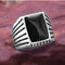 2020 Fashion Simple Style Black Square Ring Classic Ring Wedding Engagement Jewelry AExp