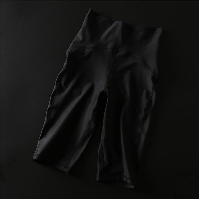 2020 High Waist Women Sport Running shorts Workout Leggings Fitness Shorts GYM Running Yoga Athletic Short deportivas para mujer AExp