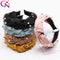 2020 Knot Pearls Headbands For Women Girls Handmade Wide Solid Silk Fabric Twist Hairband Bezel Hair Hoop Hair Accessories AExp