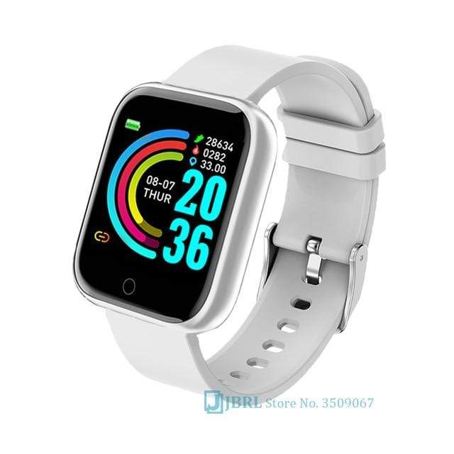2020 Ladies Sport Bracelet Smart Watch Women Smartwatch Men Smartband Android IOS Waterproof Fitness Tracker Smart Clock Mens AExp