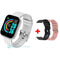 2020 Ladies Sport Bracelet Smart Watch Women Smartwatch Men Smartband Android IOS Waterproof Fitness Tracker Smart Clock Mens AExp