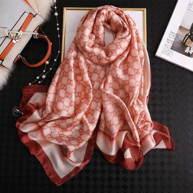 2020 luxury brand women scarf summer silk scarves shawls lady wraps soft pashimina female Echarpe Designer beach stole bandana JadeMoghul Inc. 