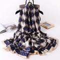 2020 luxury brand women scarf summer silk scarves shawls lady wraps soft pashimina female Echarpe Designer beach stole bandana JadeMoghul Inc. 
