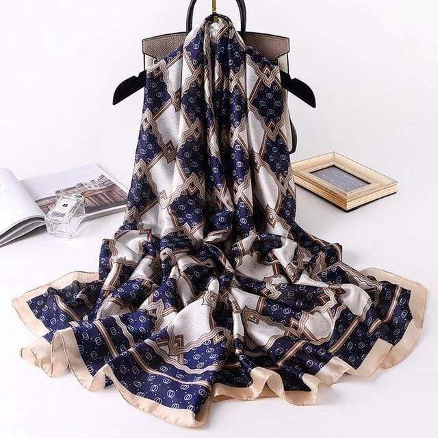 2020 luxury brand women scarf summer silk scarves shawls lady wraps soft pashimina female Echarpe Designer beach stole bandana JadeMoghul Inc. 