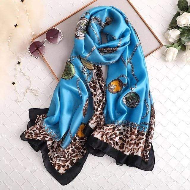 2020 luxury brand women scarf summer silk scarves shawls lady wraps soft pashimina female Echarpe Designer beach stole bandana JadeMoghul Inc. 