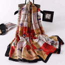 2020 luxury brand women scarf summer silk scarves shawls lady wraps soft pashimina female Echarpe Designer beach stole bandana JadeMoghul Inc. 