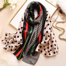 2020 luxury brand women scarf summer silk scarves shawls lady wraps soft pashimina female Echarpe Designer beach stole bandana JadeMoghul Inc. 