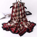 2020 luxury brand women scarf summer silk scarves shawls lady wraps soft pashimina female Echarpe Designer beach stole bandana JadeMoghul Inc. 