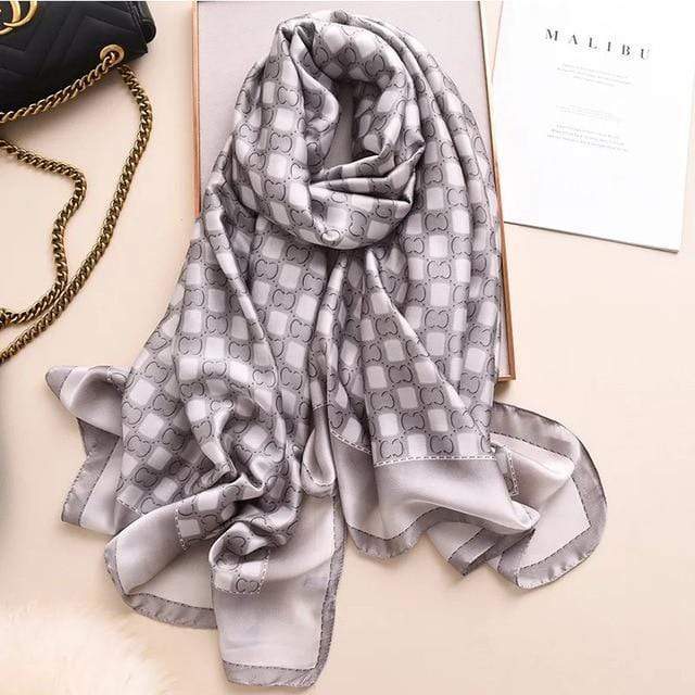 2020 luxury brand women scarf summer silk scarves shawls lady wraps soft pashimina female Echarpe Designer beach stole bandana JadeMoghul Inc. 