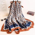 2020 luxury brand women scarf summer silk scarves shawls lady wraps soft pashimina female Echarpe Designer beach stole bandana JadeMoghul Inc. 