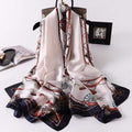 2020 luxury brand women scarf summer silk scarves shawls lady wraps soft pashimina female Echarpe Designer beach stole bandana JadeMoghul Inc. 
