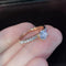 2020 Modern Fashion Women Ring Trend White AAA Crystal Zircon Engagement Design Rings for Women Wedding Jewelry Gift AExp