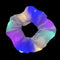 2020 New Arrival Girls LED Luminous Scrunchies Hairband Ponytail Holder Headwear Elastic Hair Bands Solid Color Hair Accessories AExp