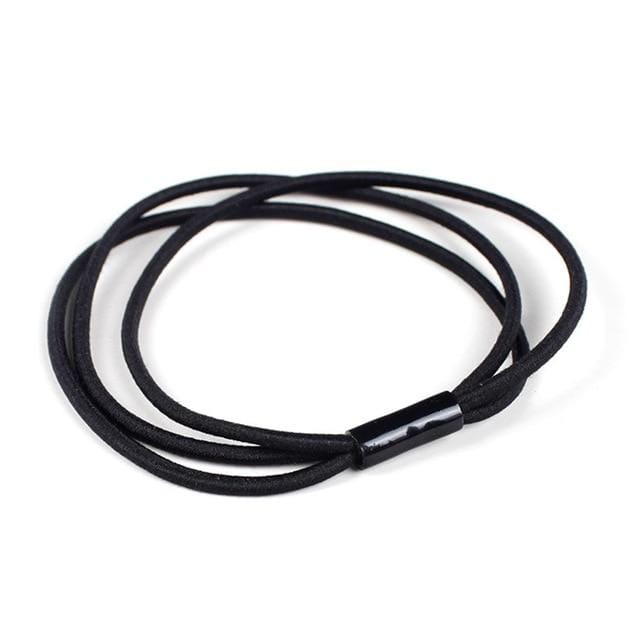 2020 New Arrival Girls LED Luminous Scrunchies Hairband Ponytail Holder Headwear Elastic Hair Bands Solid Color Hair Accessories AExp