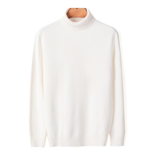 2020 New Autumn Winter Men's Warm Turtleneck Sweater High Quality Fashion Casual Comfortable Pullover Thick Sweater Male Brand AExp