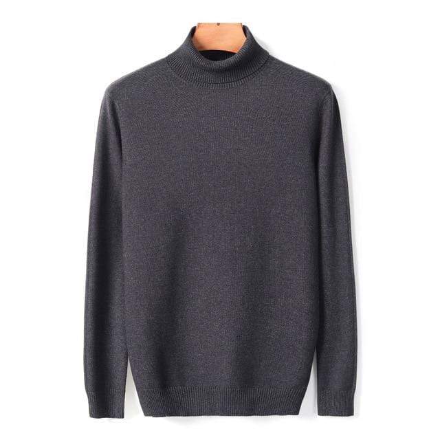 2020 New Autumn Winter Men's Warm Turtleneck Sweater High Quality Fashion Casual Comfortable Pullover Thick Sweater Male Brand AExp