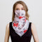 2020 new Bandana Chiffon scarf Women Brand Summer Wraps Floral fashion Neck Scarves AExp