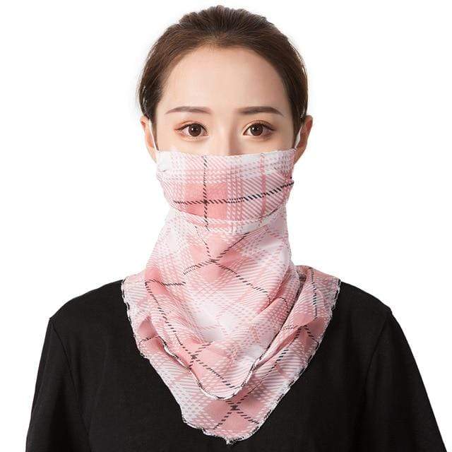 2020 new Bandana Chiffon scarf Women Brand Summer Wraps Floral fashion Neck Scarves AExp