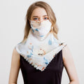 2020 new Bandana Chiffon scarf Women Brand Summer Wraps Floral fashion Neck Scarves AExp