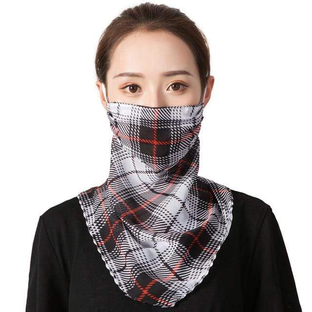 2020 new Bandana Chiffon scarf Women Brand Summer Wraps Floral fashion Neck Scarves AExp