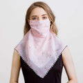 2020 new Bandana Chiffon scarf Women Brand Summer Wraps Floral fashion Neck Scarves AExp