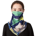 2020 new Bandana Chiffon scarf Women Brand Summer Wraps Floral fashion Neck Scarves AExp