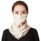 2020 new Bandana Chiffon scarf Women Brand Summer Wraps Floral fashion Neck Scarves AExp