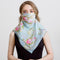 2020 new Bandana Chiffon scarf Women Brand Summer Wraps Floral fashion Neck Scarves AExp