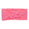 2020 New Braided Nylon Headbands Kids Girls Children Twisted Top Cross Knot Headwraps Elastic Soft Hairbands Hair Accessories AExp