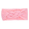 2020 New Braided Nylon Headbands Kids Girls Children Twisted Top Cross Knot Headwraps Elastic Soft Hairbands Hair Accessories AExp