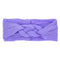 2020 New Braided Nylon Headbands Kids Girls Children Twisted Top Cross Knot Headwraps Elastic Soft Hairbands Hair Accessories AExp