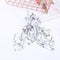 2020 New Chiffon Bowknot Silk Hair Scrunchies Women Pearl Ponytail Holder Hair Tie Hair Rope Rubber Bands Hair Accessories AExp