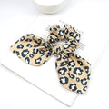 2020 New Chiffon Bowknot Silk Hair Scrunchies Women Pearl Ponytail Holder Hair Tie Hair Rope Rubber Bands Hair Accessories JadeMoghul Inc. 