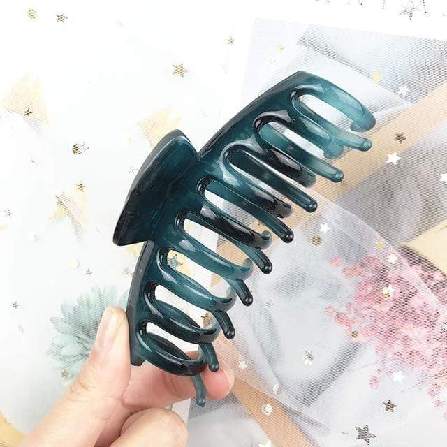 2020 New Claw Clip for Women Tough Black Plastic Hair Claw Large Size Hair Clamps Claw Clip Crab for Hair Accessories for Hair AExp