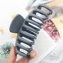 2020 New Claw Clip for Women Tough Black Plastic Hair Claw Large Size Hair Clamps Claw Clip Crab for Hair Accessories for Hair AExp