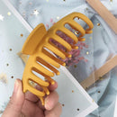 2020 New Claw Clip for Women Tough Black Plastic Hair Claw Large Size Hair Clamps Claw Clip Crab for Hair Accessories for Hair AExp