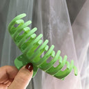 2020 New Claw Clip for Women Tough Black Plastic Hair Claw Large Size Hair Clamps Claw Clip Crab for Hair Accessories for Hair AExp