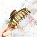 2020 New Claw Clip for Women Tough Black Plastic Hair Claw Large Size Hair Clamps Claw Clip Crab for Hair Accessories for Hair AExp
