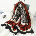 2020 New design brand women scarf fashion print cotton spring winter warm scarves hijabs lady pashmina foulard bandana plaid AExp