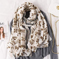 2020 New design brand women scarf fashion print cotton spring winter warm scarves hijabs lady pashmina foulard bandana plaid AExp