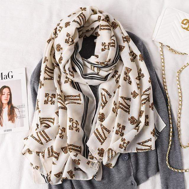 2020 New design brand women scarf fashion print cotton spring winter warm scarves hijabs lady pashmina foulard bandana plaid AExp