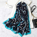2020 New design brand women scarf fashion print cotton spring winter warm scarves hijabs lady pashmina foulard bandana plaid AExp