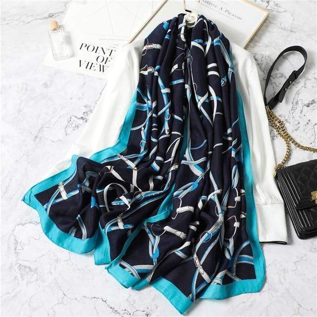 2020 New design brand women scarf fashion print cotton spring winter warm scarves hijabs lady pashmina foulard bandana plaid AExp