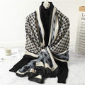 2020 New design brand women scarf fashion print cotton spring winter warm scarves hijabs lady pashmina foulard bandana plaid AExp