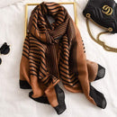2020 New design brand women scarf fashion print cotton spring winter warm scarves hijabs lady pashmina foulard bandana plaid AExp