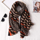 2020 New design brand women scarf fashion print cotton spring winter warm scarves hijabs lady pashmina foulard bandana plaid AExp