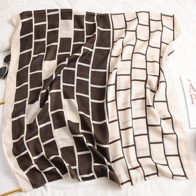 2020 New design brand women scarf fashion print cotton spring winter warm scarves hijabs lady pashmina foulard bandana plaid AExp
