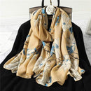 2020 New design brand women scarf fashion print cotton spring winter warm scarves hijabs lady pashmina foulard bandana plaid AExp