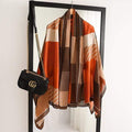 2020 New design brand women scarf fashion print cotton spring winter warm scarves hijabs lady pashmina foulard bandana plaid AExp