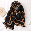 2020 New design brand women scarf fashion print cotton spring winter warm scarves hijabs lady pashmina foulard bandana plaid AExp